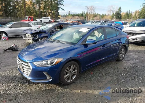 2018 Hyundai Elantra Value Edition из США, поврежденный, VIN 5NPD84LF3JH351152